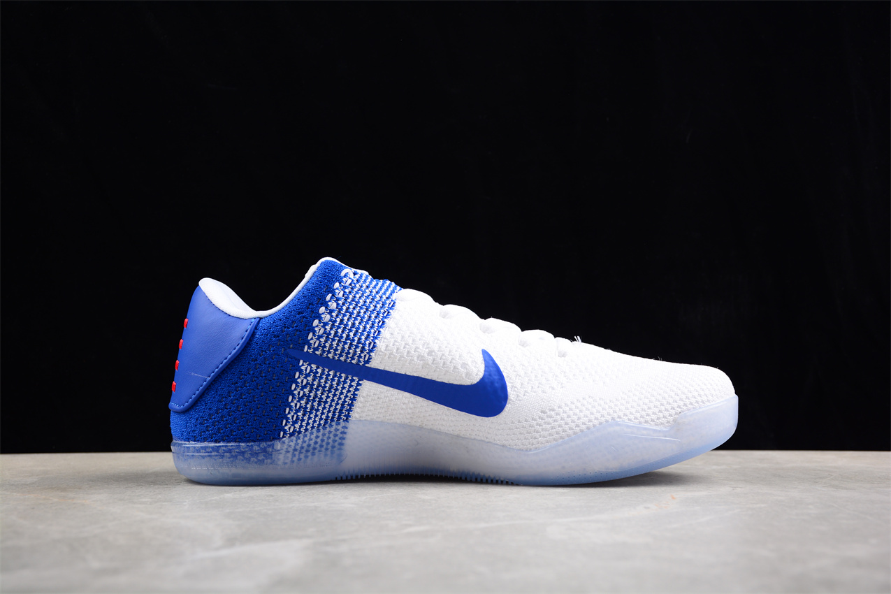 Nike Kobe 11 Elite Low White Blue